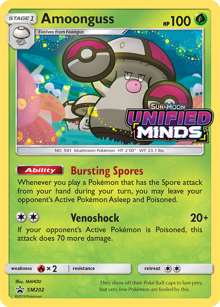 Amoonguss (SM202) [Sun & Moon: Black Star Promos] | Eastridge Sports Cards & Games