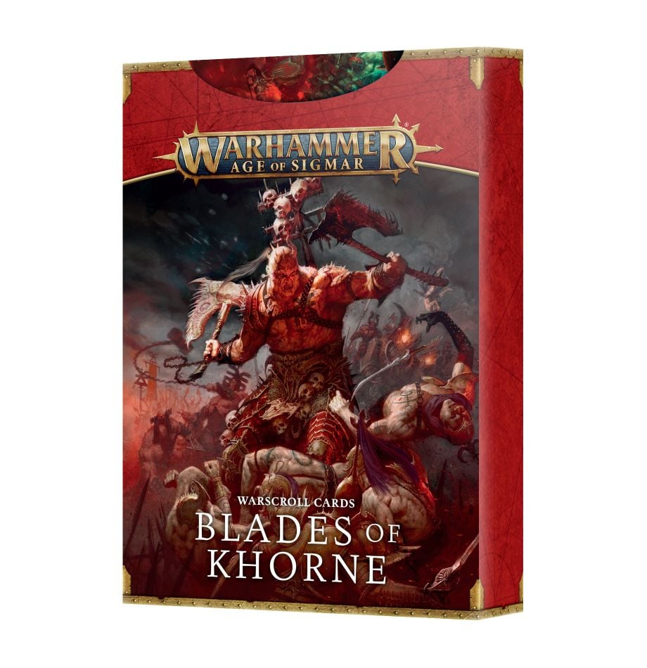Warscroll Cards: Blades of Khorne | Eastridge Sports Cards & Games
