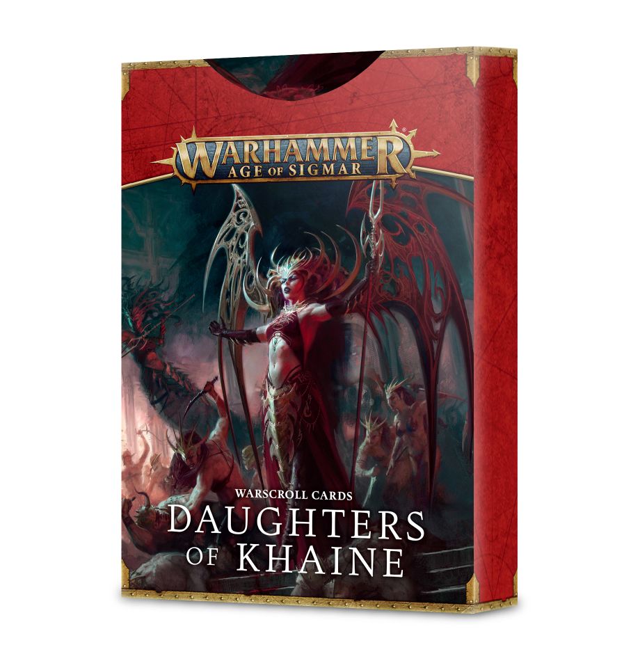 Warscroll Cards: Daughters of Khaine | Eastridge Sports Cards & Games