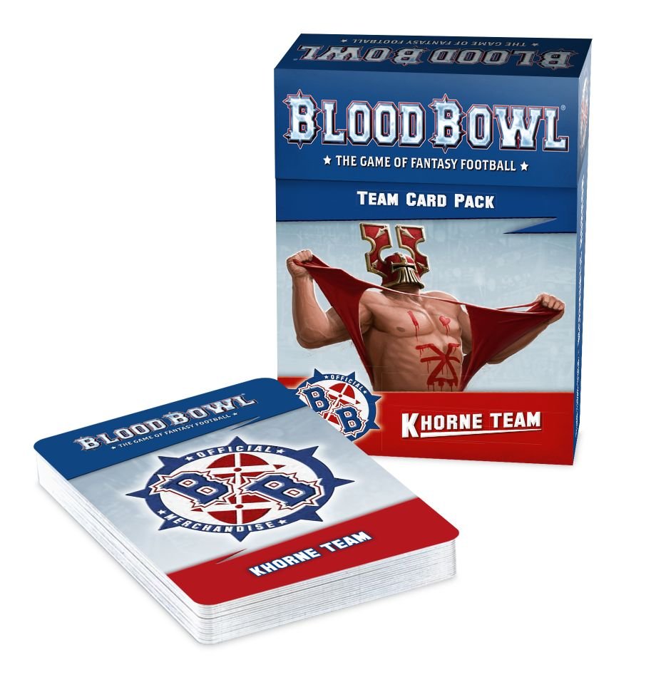 BLOOD BOWL: KHORNE TEAM CARD PACK | Eastridge Sports Cards & Games