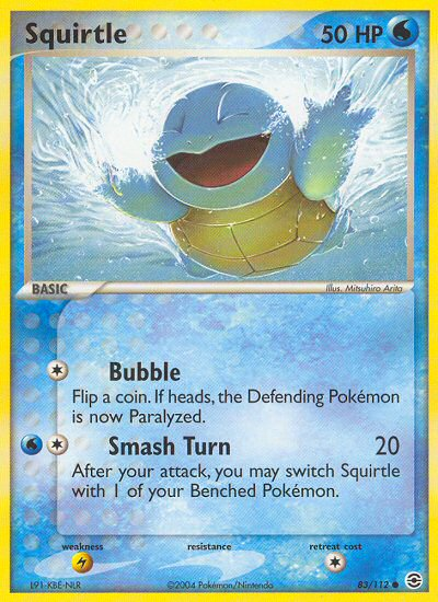 Squirtle (83/112) [EX: FireRed & LeafGreen] | Eastridge Sports Cards & Games