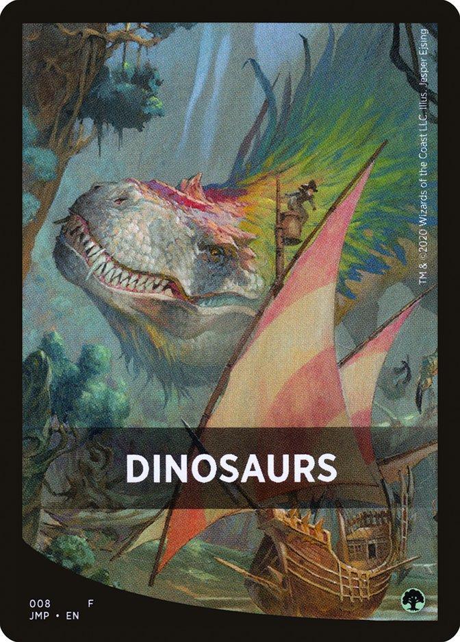 Dinosaurs Theme Card [Jumpstart Front Cards] | Eastridge Sports Cards & Games