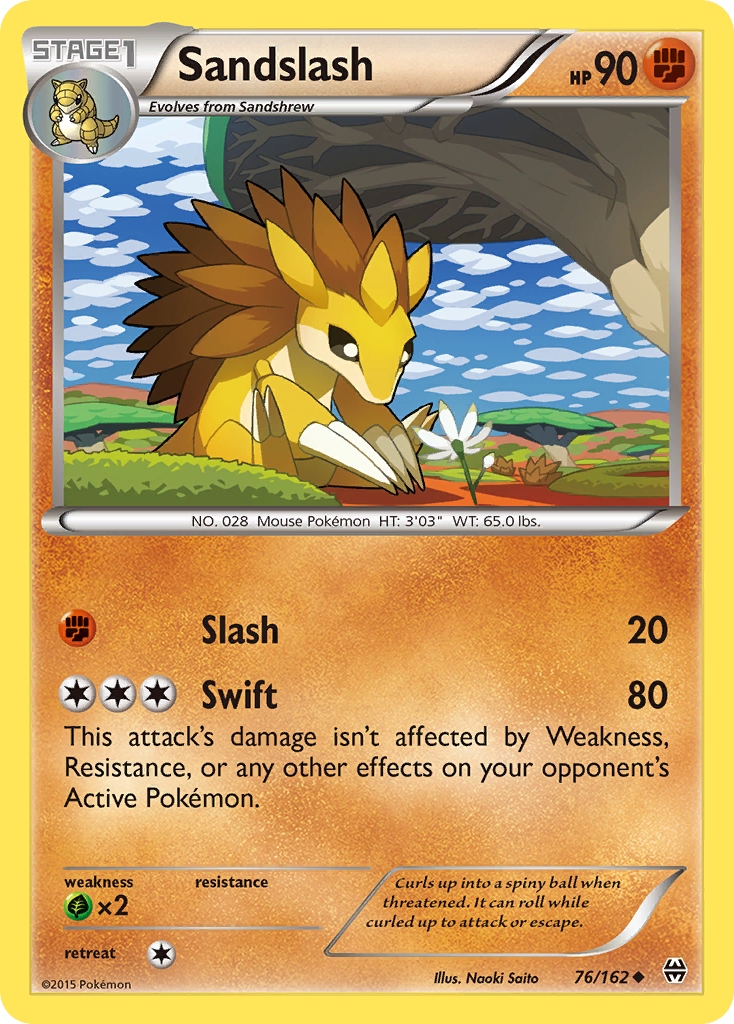 Sandslash (76/162) [XY: BREAKthrough] | Eastridge Sports Cards & Games