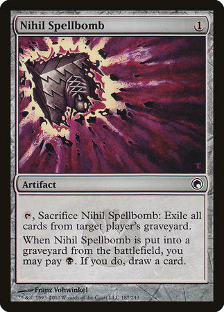 Nihil Spellbomb [Scars of Mirrodin] | Eastridge Sports Cards & Games