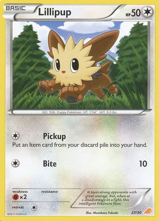Lillipup (27/30) [Black & White: Trainer Kit - Excadrill] | Eastridge Sports Cards & Games