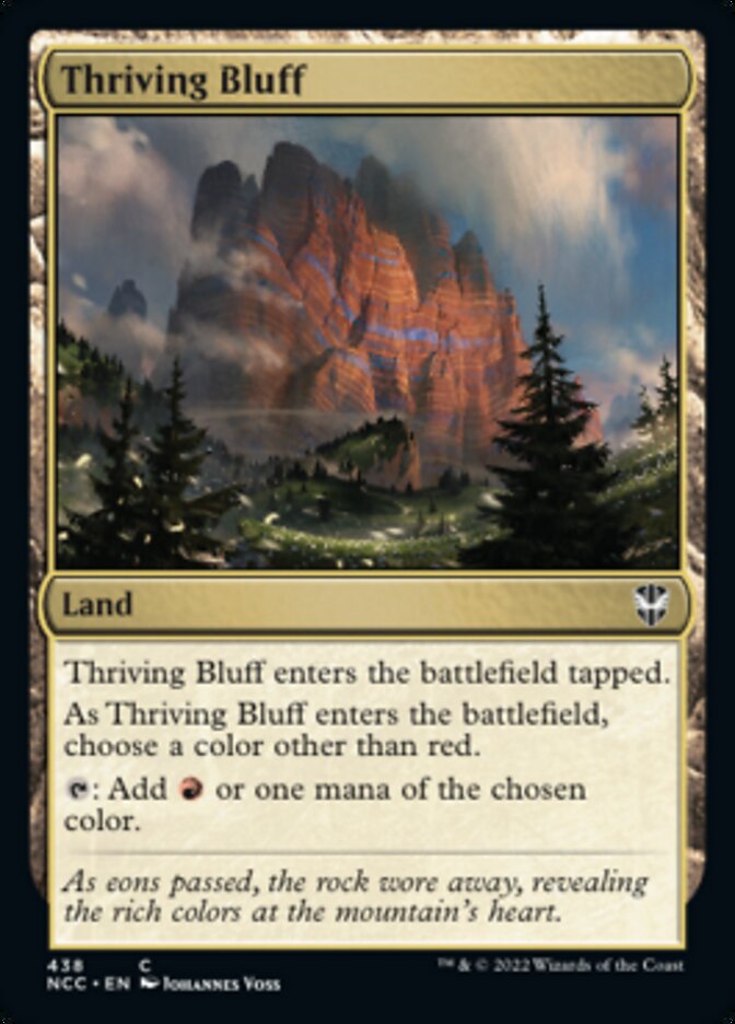 Thriving Bluff [Streets of New Capenna Commander] | Eastridge Sports Cards & Games
