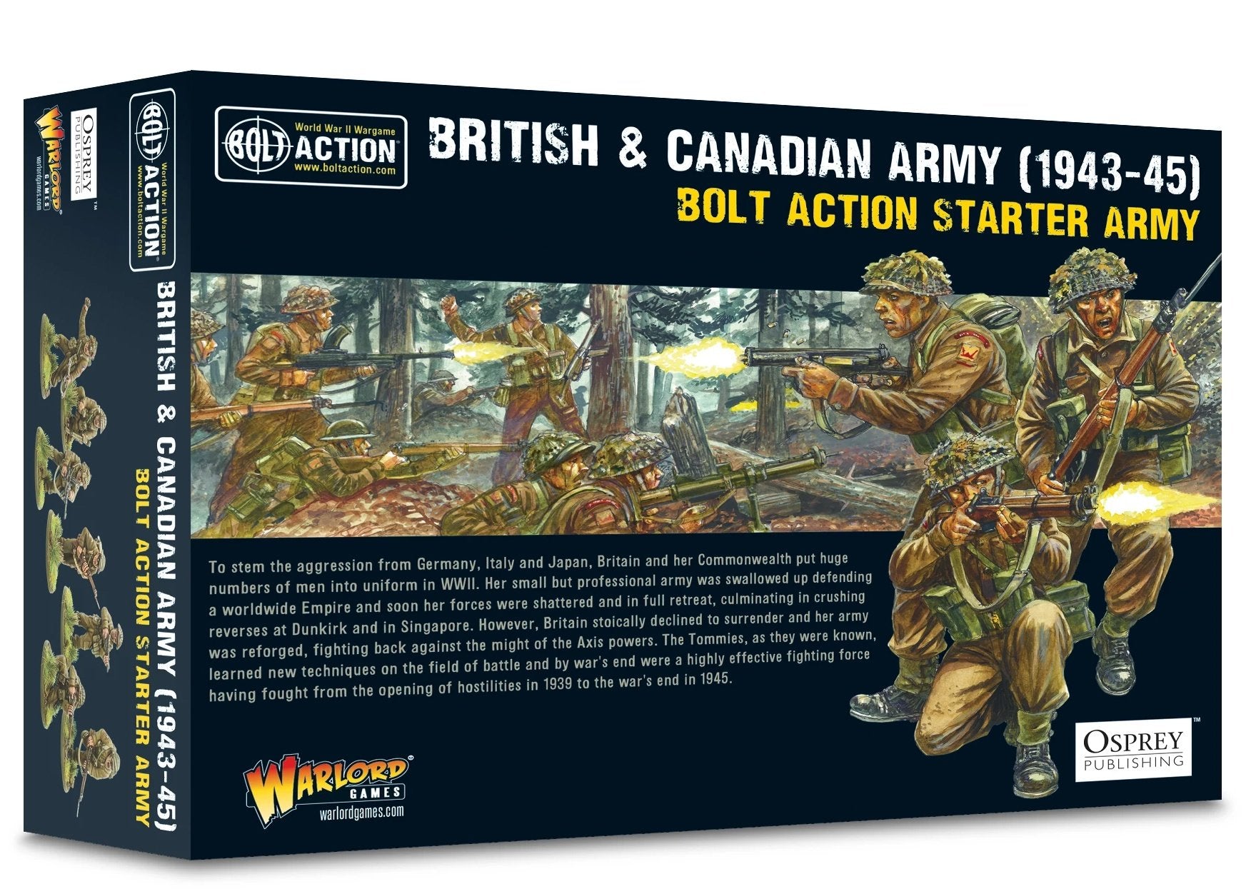 Bolt Action: British & Canadian (1943-45) Starter Army | Eastridge Sports Cards & Games