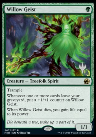 Willow Geist (Promo Pack) [Innistrad: Midnight Hunt Promos] | Eastridge Sports Cards & Games