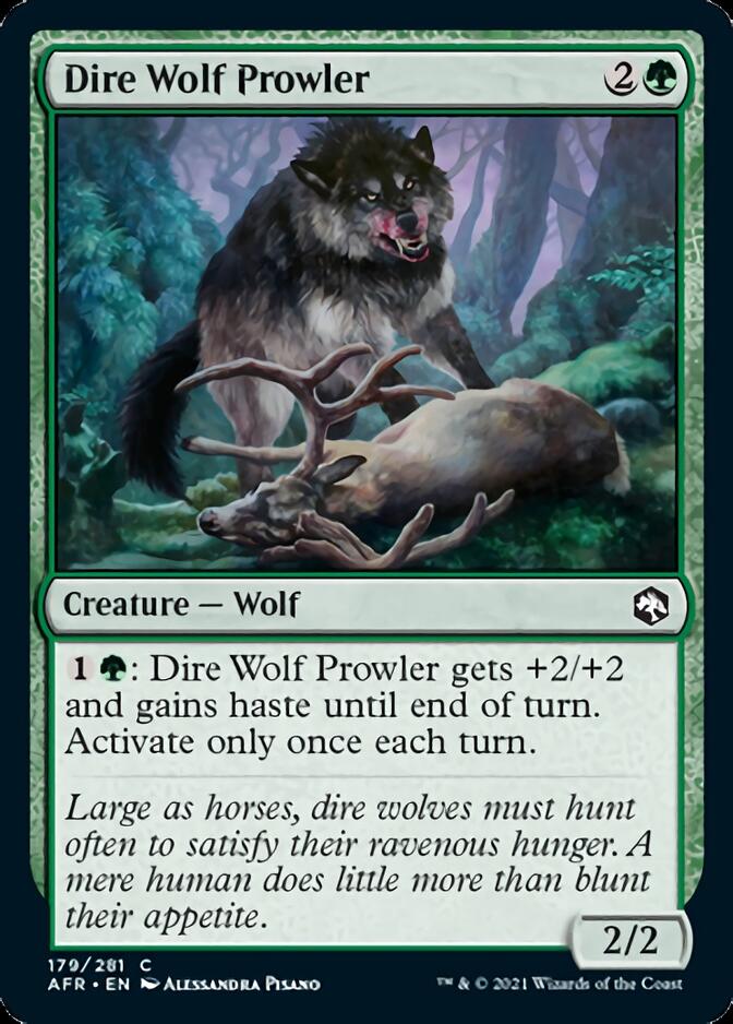 Dire Wolf Prowler [Dungeons & Dragons: Adventures in the Forgotten Realms] | Eastridge Sports Cards & Games