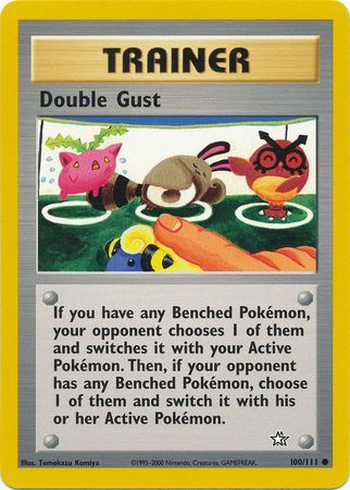 Double Gust (100/111) [Neo Genesis Unlimited] | Eastridge Sports Cards & Games