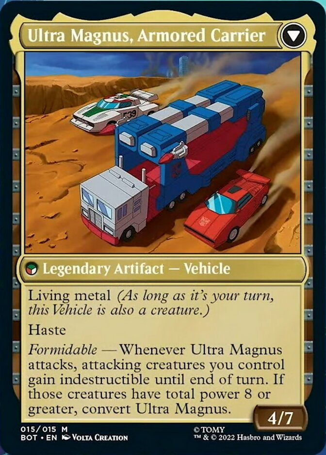 Ultra Magnus, Tactician // Ultra Magnus, Armored Carrier [Universes Beyond: Transformers] | Eastridge Sports Cards & Games