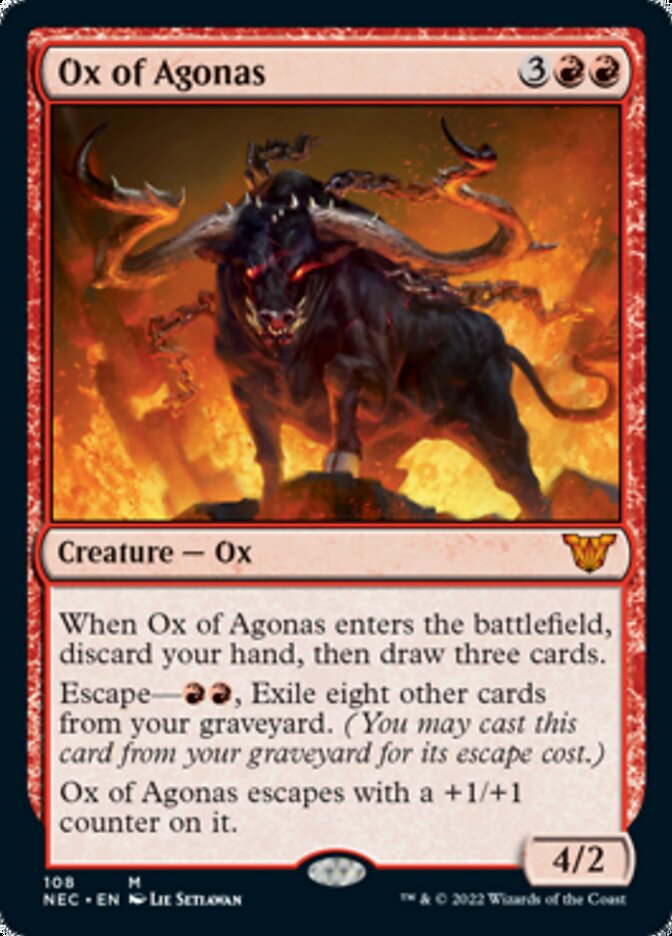 Ox of Agonas [Kamigawa: Neon Dynasty Commander] | Eastridge Sports Cards & Games