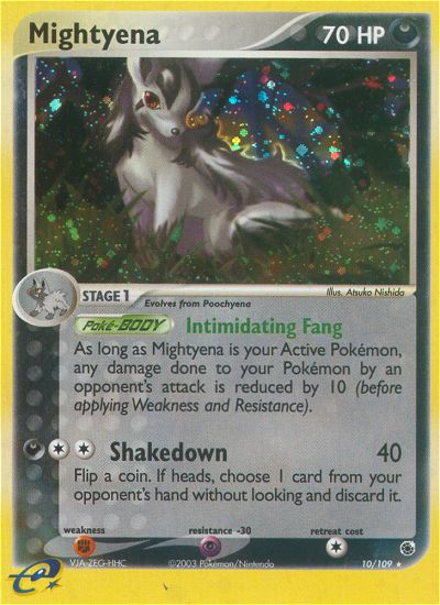 Mightyena (10/109) [EX: Ruby & Sapphire] | Eastridge Sports Cards & Games