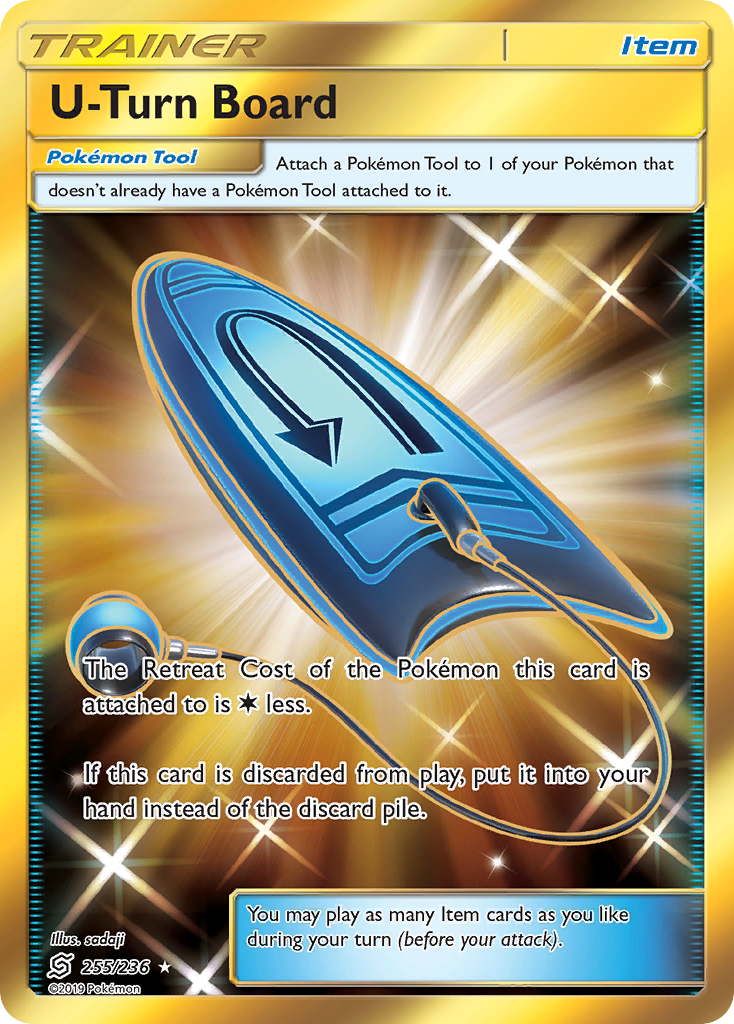 U-Turn Board (255/236) [Sun & Moon: Unified Minds] | Eastridge Sports Cards & Games