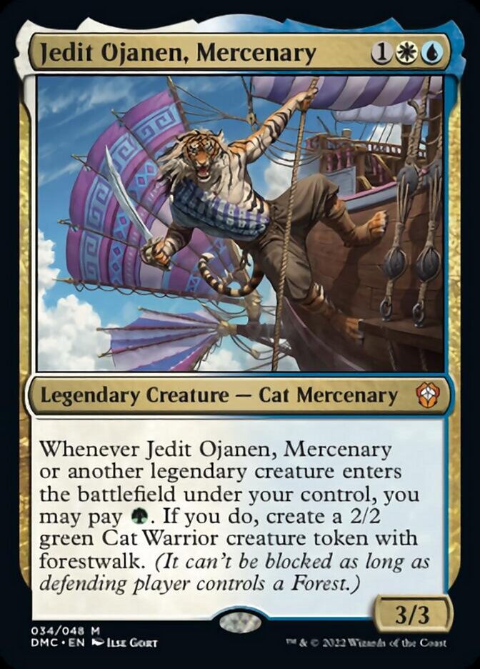 Jedit Ojanen, Mercenary [Dominaria United Commander] | Eastridge Sports Cards & Games