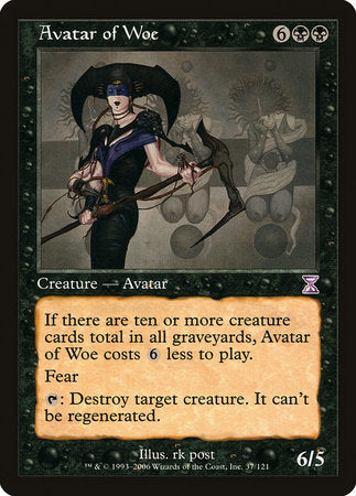 Avatar of Woe [Time Spiral Timeshifted] | Eastridge Sports Cards & Games