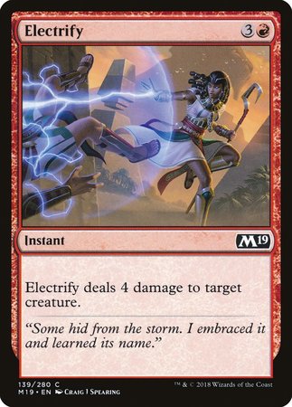 Electrify [Core Set 2019] | Eastridge Sports Cards & Games