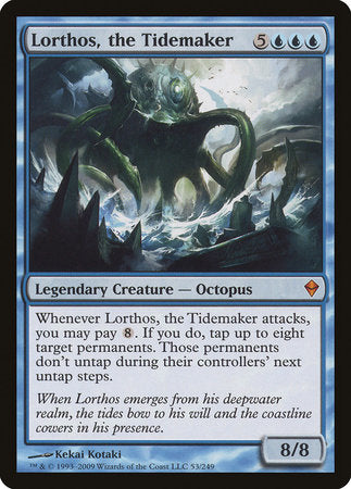 Lorthos, the Tidemaker [Zendikar] | Eastridge Sports Cards & Games