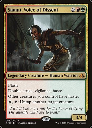 Samut, Voice of Dissent [Amonkhet] | Eastridge Sports Cards & Games