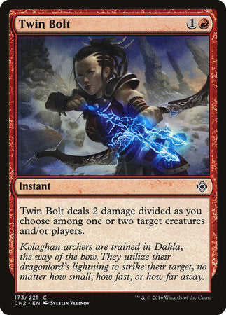 Twin Bolt [Conspiracy: Take the Crown] | Eastridge Sports Cards & Games
