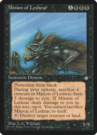Minion of Leshrac [Ice Age] | Eastridge Sports Cards & Games