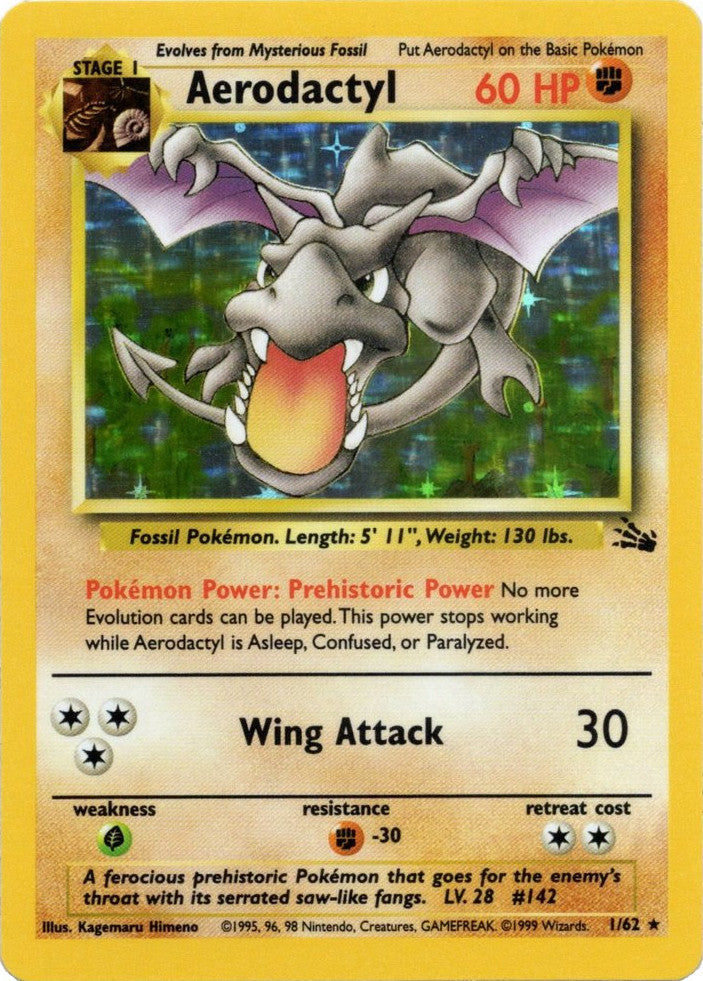 Aerodactyl (1/62) [Fossil Unlimited] | Eastridge Sports Cards & Games