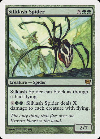 Silklash Spider [Ninth Edition] | Eastridge Sports Cards & Games