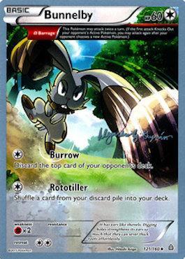 Bunnelby (121/160) (Primal Groudon - Alejandro Ng-Guzman) [World Championships 2015] | Eastridge Sports Cards & Games