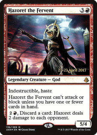 Hazoret the Fervent [Amonkhet Promos] | Eastridge Sports Cards & Games
