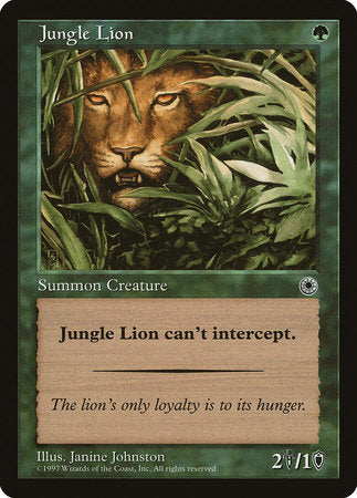 Jungle Lion [Portal] | Eastridge Sports Cards & Games