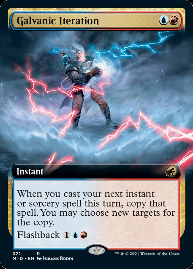 Galvanic Iteration (Extended) [Innistrad: Midnight Hunt] | Eastridge Sports Cards & Games