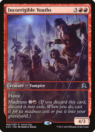 Incorrigible Youths [Shadows over Innistrad Promos] | Eastridge Sports Cards & Games