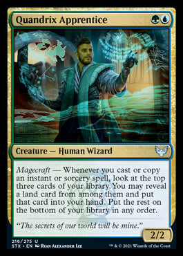 Quandrix Apprentice [Strixhaven: School of Mages] | Eastridge Sports Cards & Games