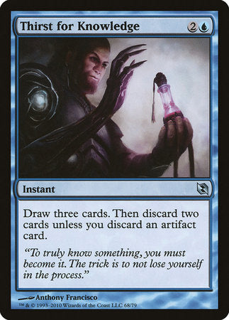 Thirst for Knowledge [Duel Decks: Elspeth vs. Tezzeret] | Eastridge Sports Cards & Games