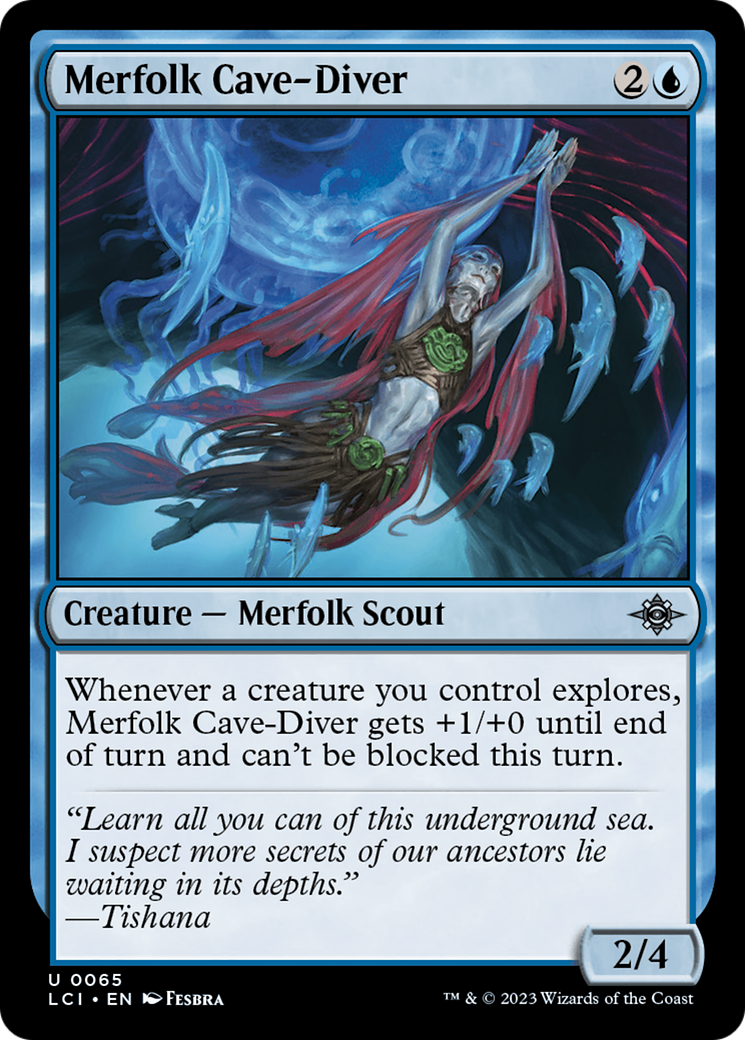 Merfolk Cave-Diver [The Lost Caverns of Ixalan] | Eastridge Sports Cards & Games