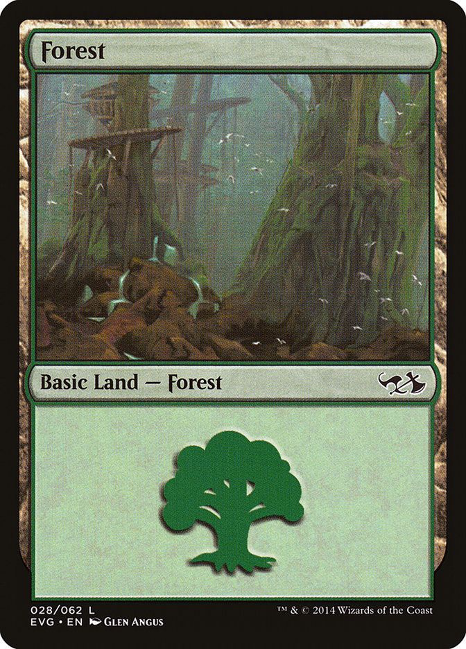 Forest (28) (Elves vs. Goblins) [Duel Decks Anthology] | Eastridge Sports Cards & Games