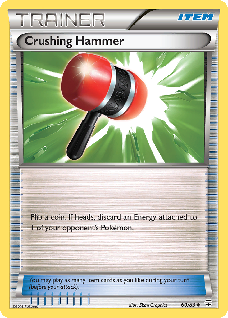 Crushing Hammer (60/83) [XY: Generations] | Eastridge Sports Cards & Games