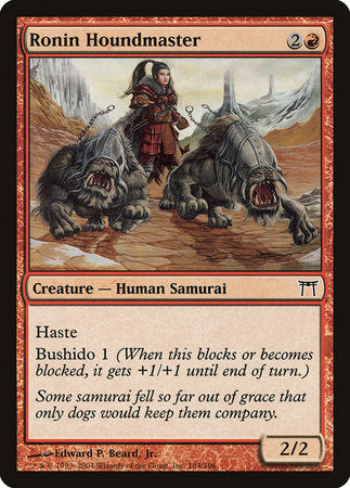 Ronin Houndmaster [Champions of Kamigawa] | Eastridge Sports Cards & Games