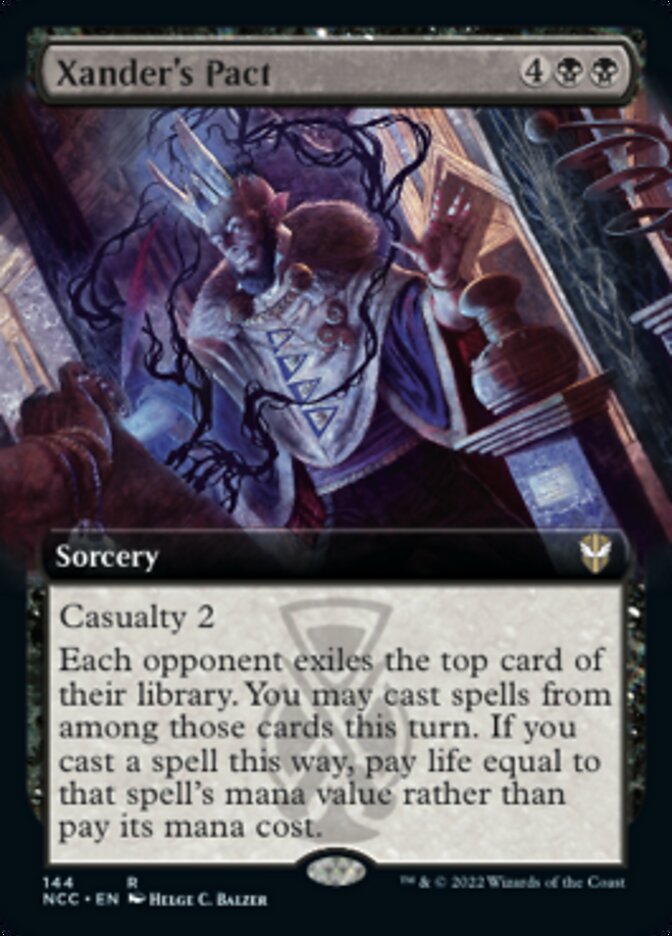 Xander's Pact (Extended Art) [Streets of New Capenna Commander] | Eastridge Sports Cards & Games