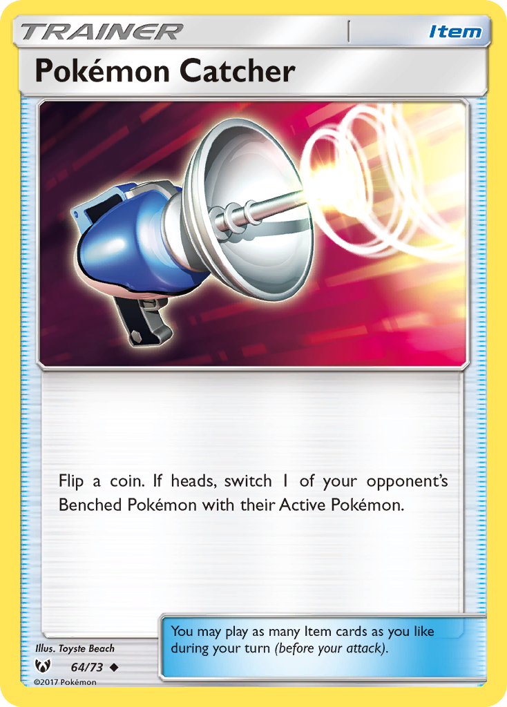 Pokemon Catcher (64/73) [Sun & Moon: Shining Legends] | Eastridge Sports Cards & Games