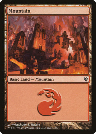 Mountain (43) [Duel Decks: Izzet vs. Golgari] | Eastridge Sports Cards & Games