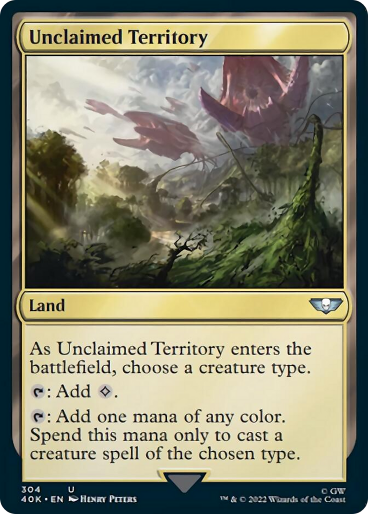 Unclaimed Territory [Universes Beyond: Warhammer 40,000] | Eastridge Sports Cards & Games