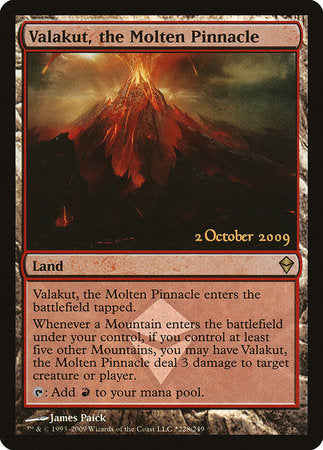 Valakut, the Molten Pinnacle [Zendikar Promos] | Eastridge Sports Cards & Games