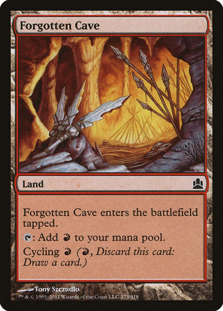 Forgotten Cave [Commander 2011] | Eastridge Sports Cards & Games