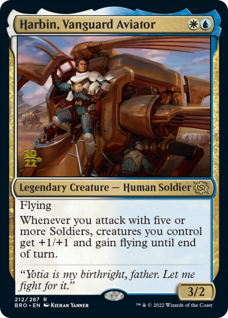 Harbin, Vanguard Aviator [The Brothers' War: Prerelease Promos] | Eastridge Sports Cards & Games