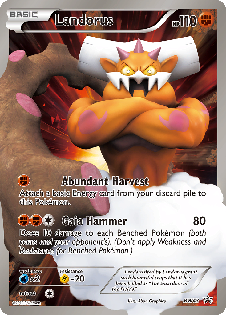 Landorus (BW43) [Black & White: Black Star Promos] | Eastridge Sports Cards & Games