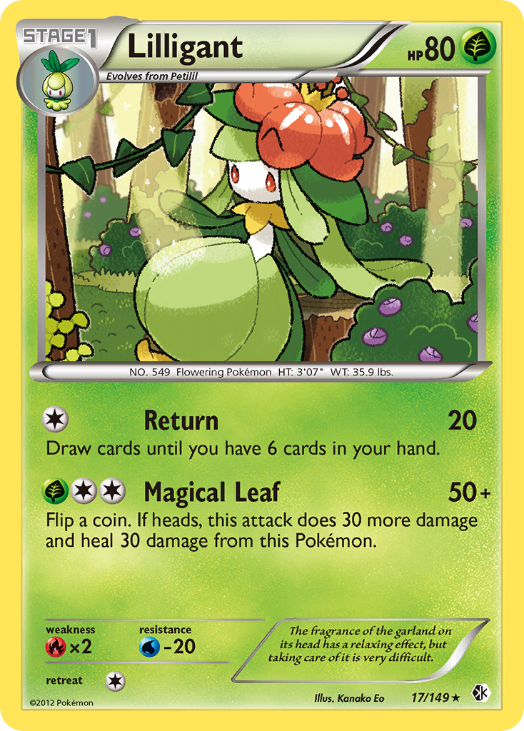 Lilligant (17/149) [Black & White: Boundaries Crossed] | Eastridge Sports Cards & Games