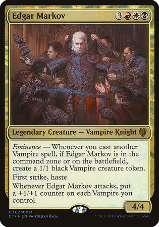 Edgar Markov (Commander 2017) [Commander 2017 Oversized] | Eastridge Sports Cards & Games