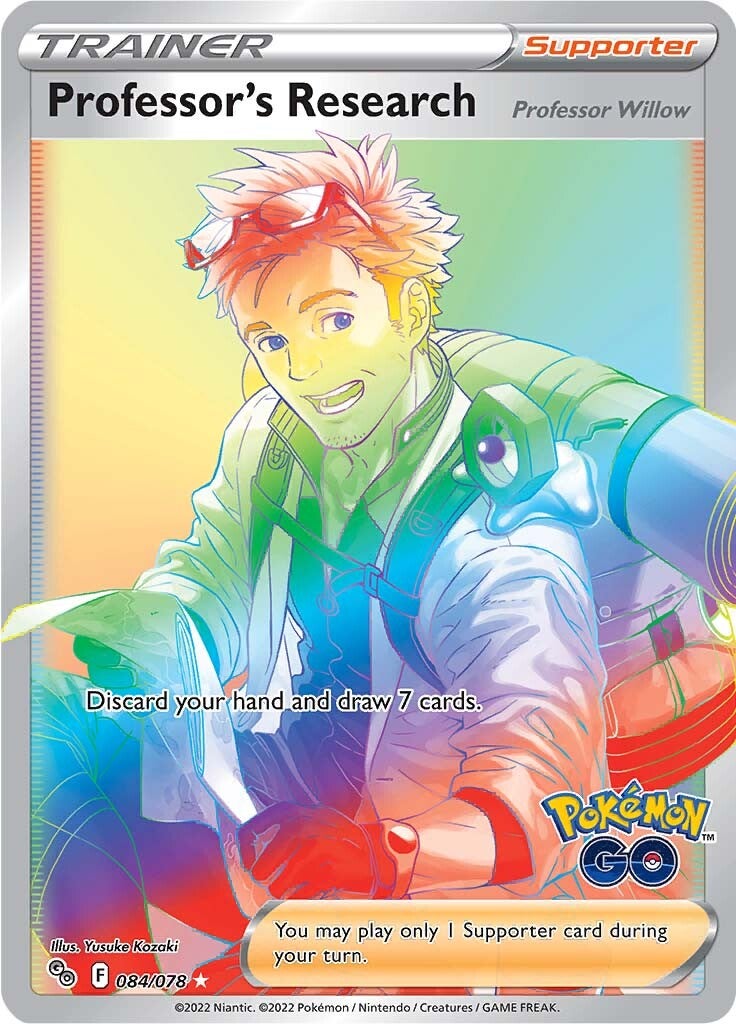 Professor's Research (084/078) [Pokémon GO] | Eastridge Sports Cards & Games