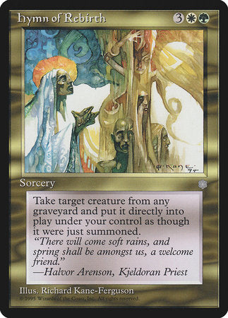 Hymn of Rebirth [Ice Age] | Eastridge Sports Cards & Games